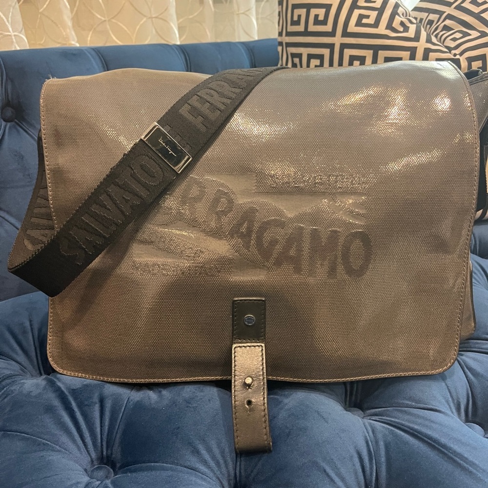 Salvatore Ferragamo men’s messenger bag